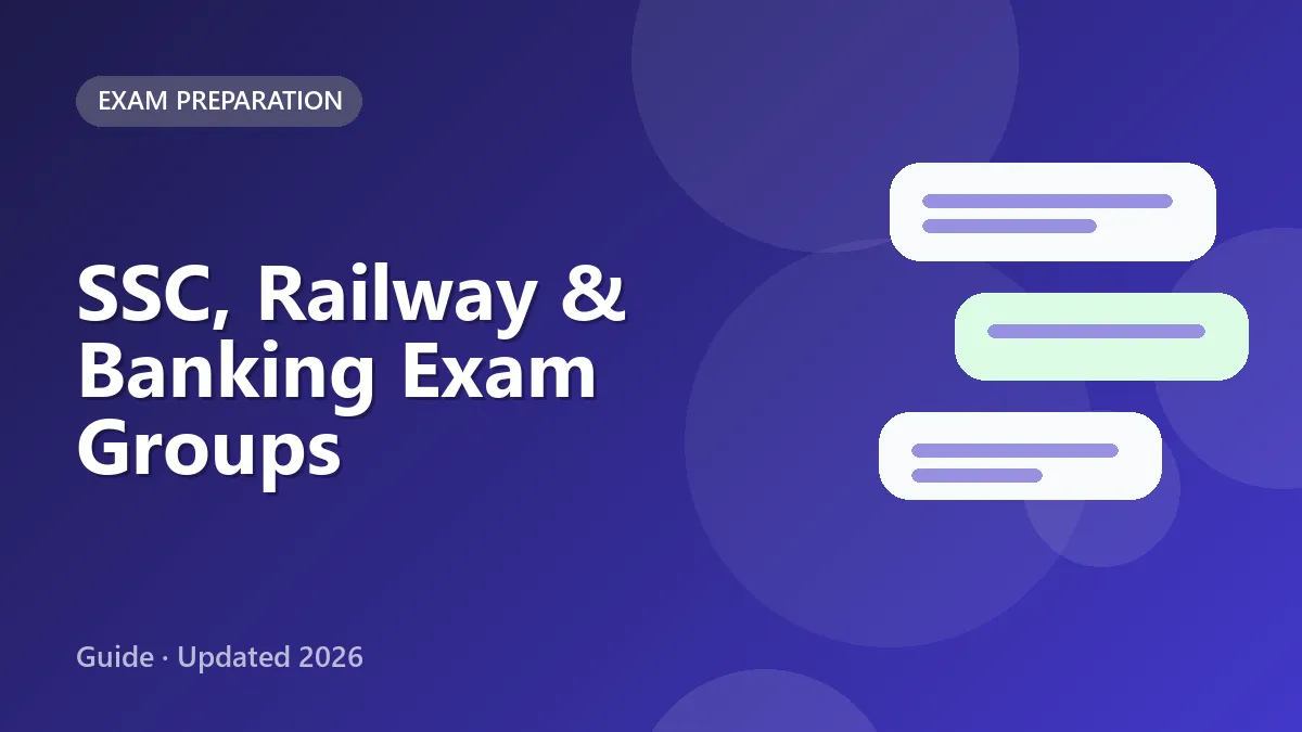Aspirant solving quantitative aptitude questions for SSC and bank exams